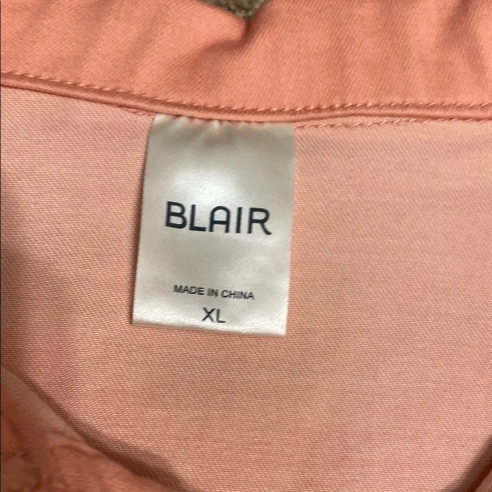 Blair Pink Jean Jacket with Textured Fabric